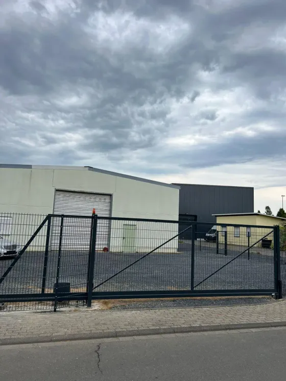 Industriezaun in Magdeburg - fachgerechte Ausführung vor Ort
